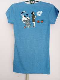 Женская футболка с принтом на тему "Жизнь собак"