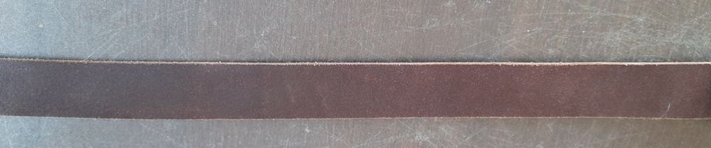 Pas skórzany harcerski brązowy