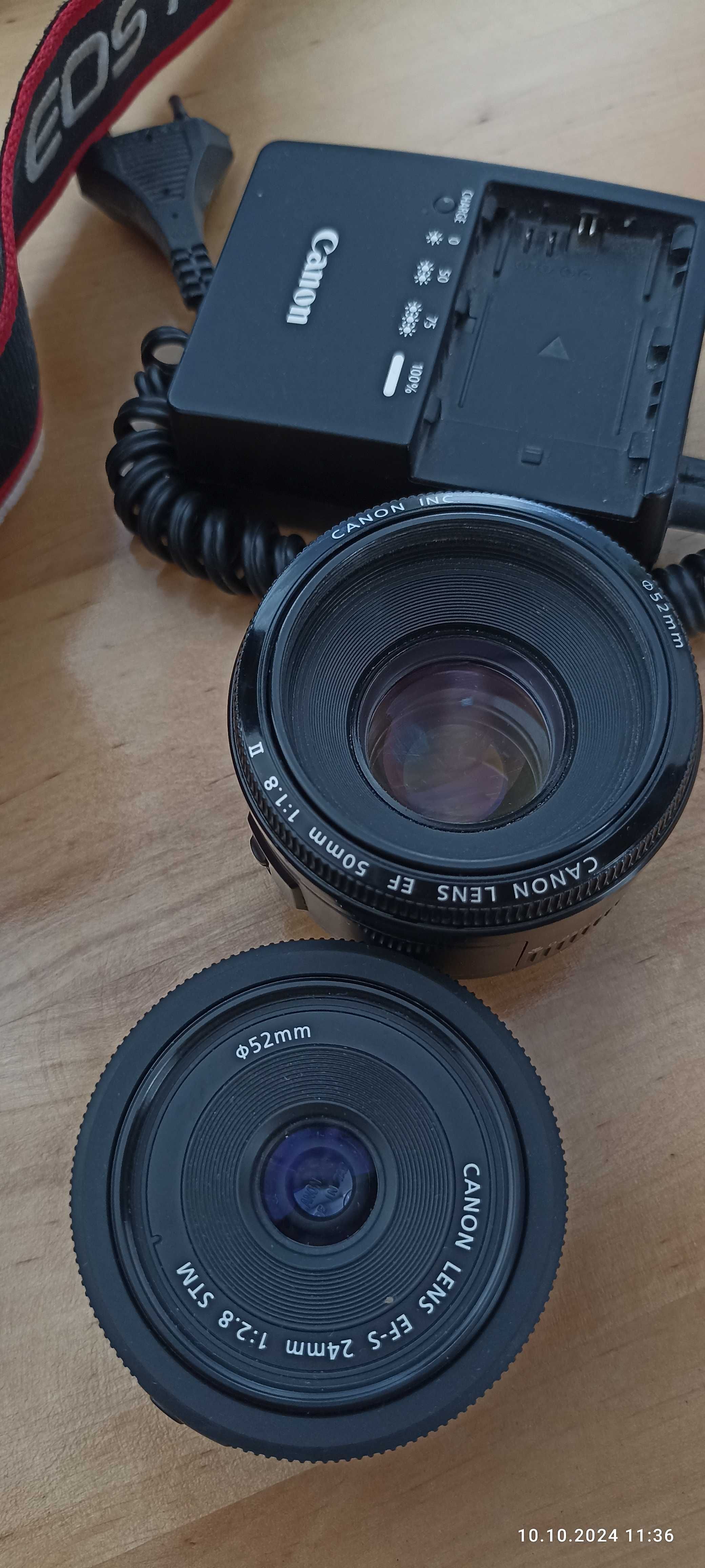 Canon 7D 24 mm ,50 mm  набір для хорошого старту