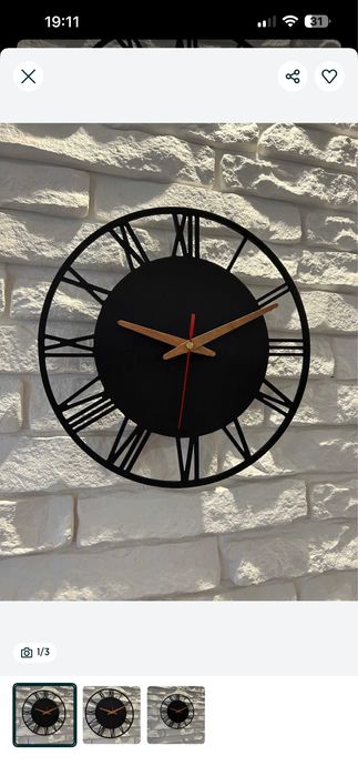 Zegar scienny Rom 40 cm