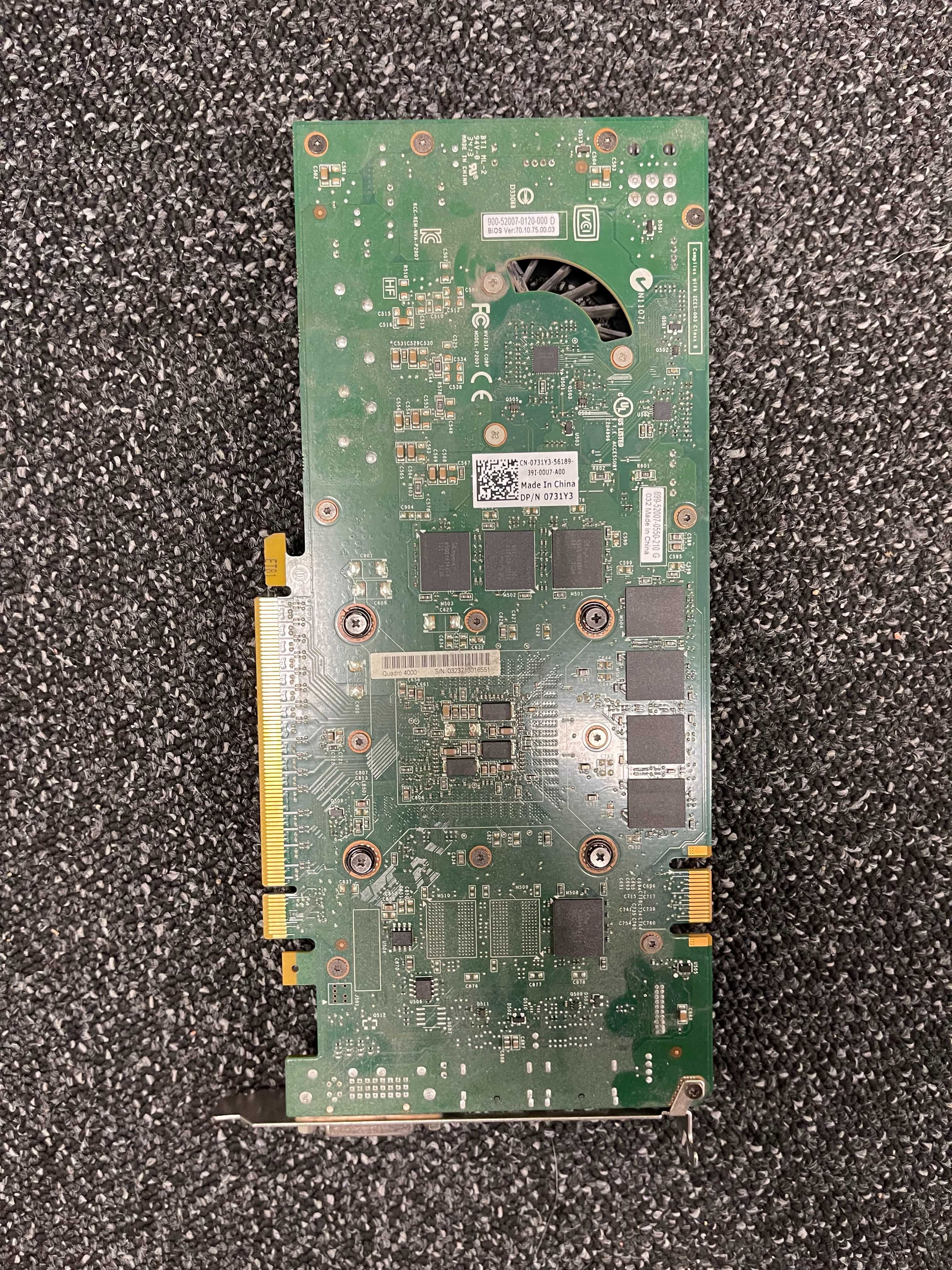 NVIDIA Nvidia Quadro 4000 Gen 2 2GB karta graficzna