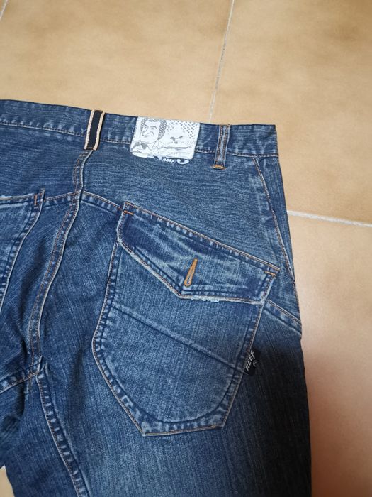 Calças ganga azuis escuras Reef