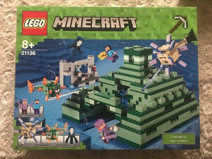 NOWY Lego Minecraft 21136 Oceaniczny monument