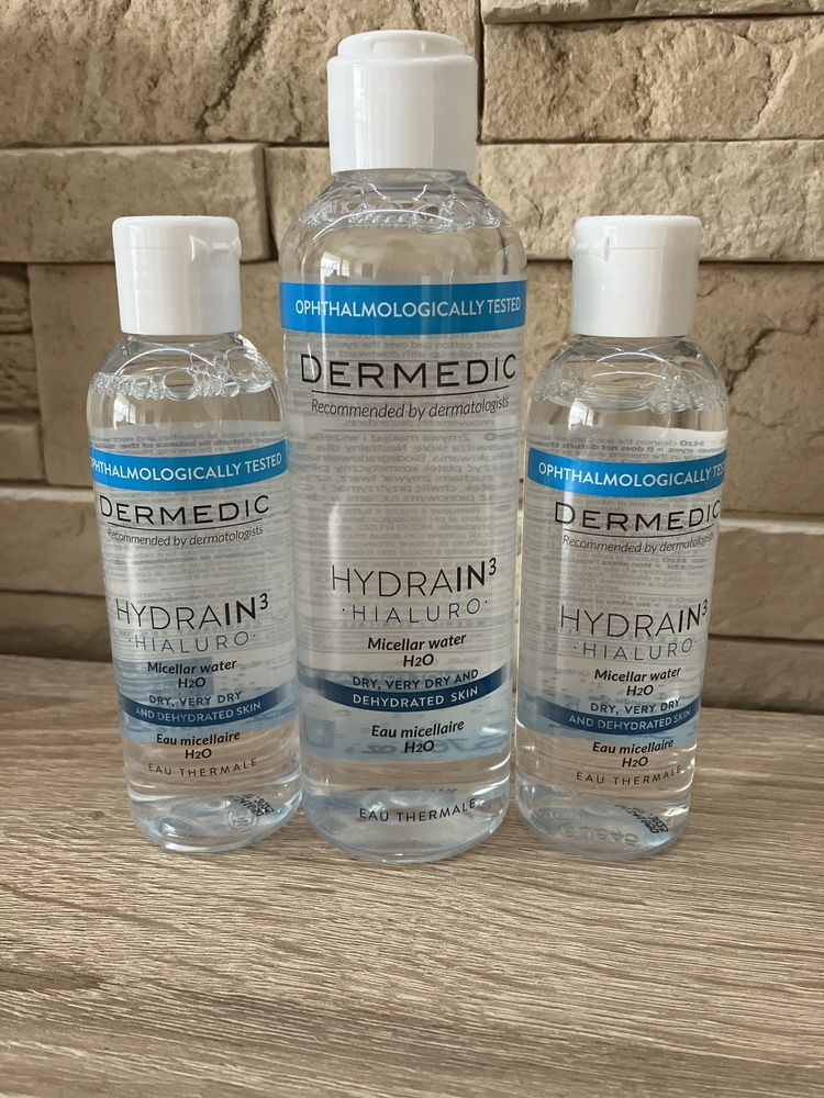 Dermedic płyn micelarny 200ml + 2x100ml gratis