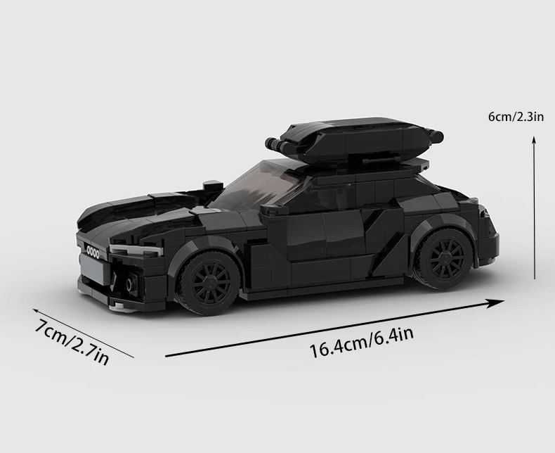 Klocki jak Lego model Audi S6 Avant