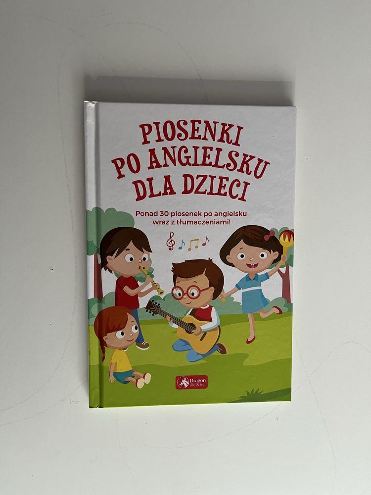 Piosenki po angielsku dla dzieci - książka do nauki angielskiego