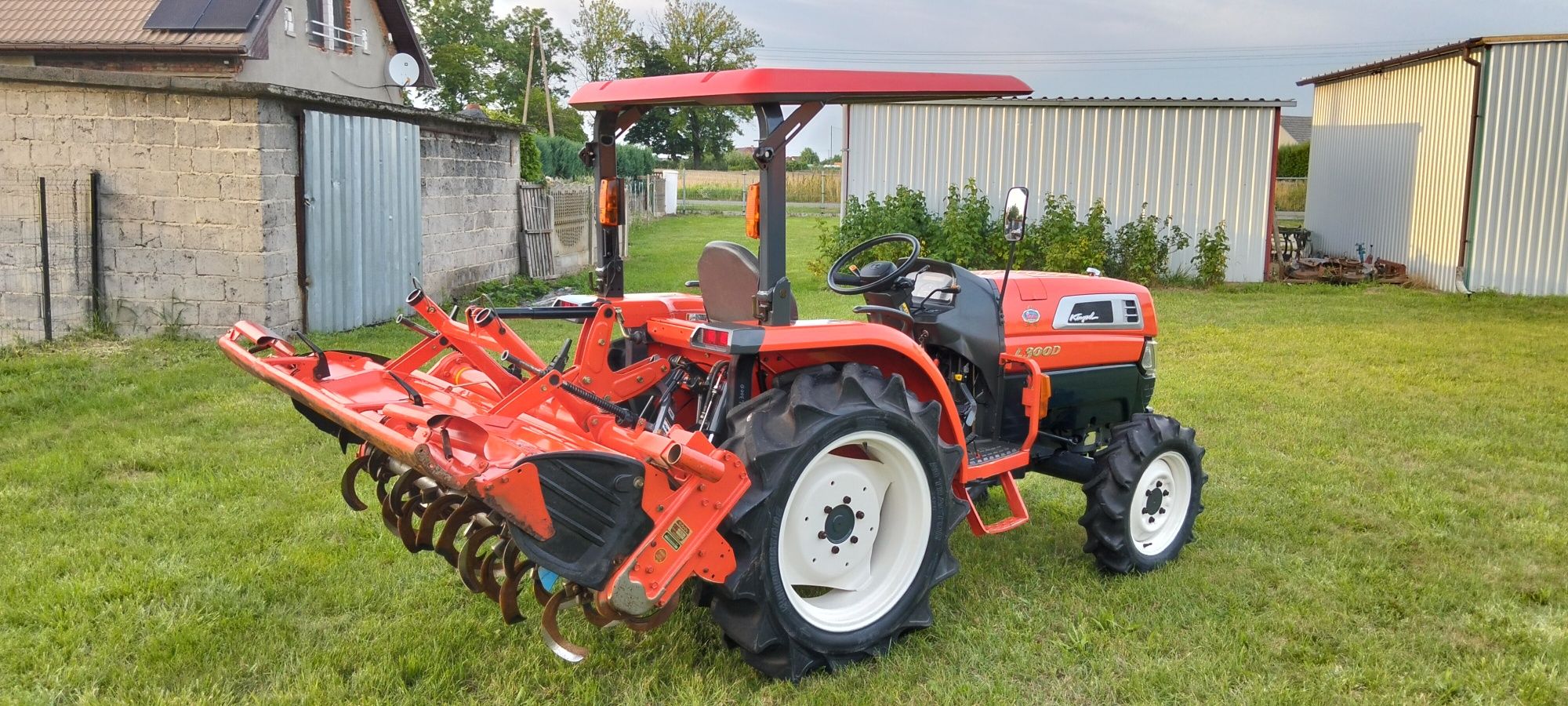 Traktorek 4x4 30 km wspomaganie ciągnik tur kubota yanmar john
