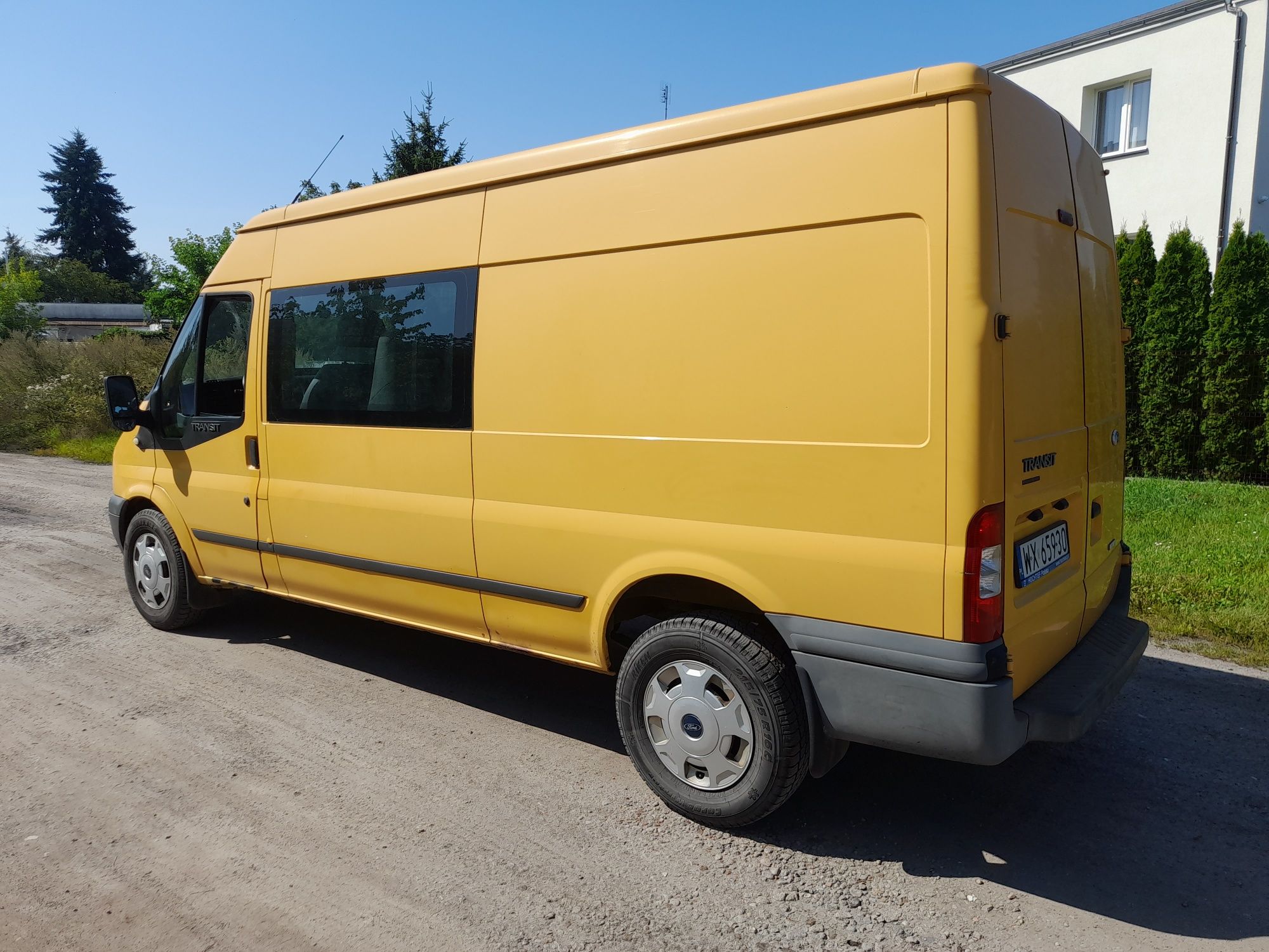 Ford Transit 2.4TDCI, 6 Osób,Sprawna KLIMA, Stan BDB ,Brygadówka