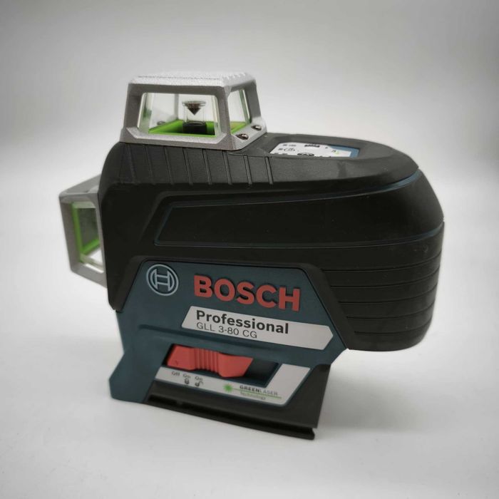 Laser krzyzowy liniowy BOSCH GLL 3-80CG niwelator płaszczyznowy
