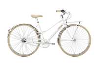 Rower miejski Creme CAFERACER lady solo pearl white M/L - NOWY - SKLEP