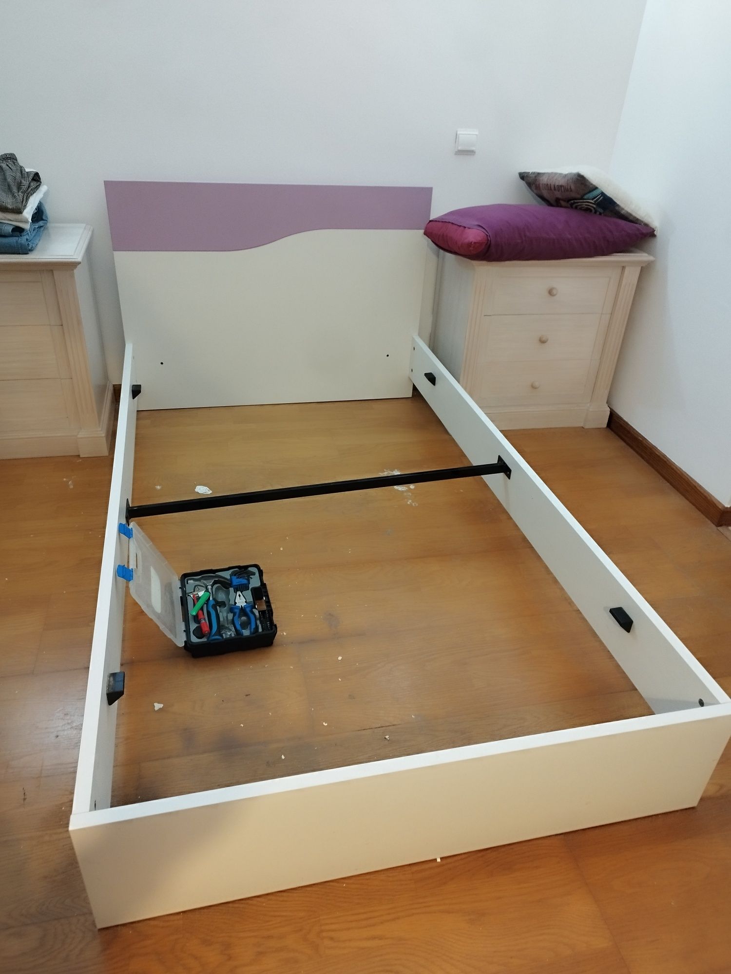 Cama em boas condições
