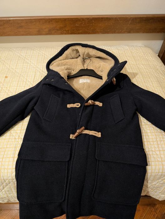 Casaco de inverno com pelo Zara