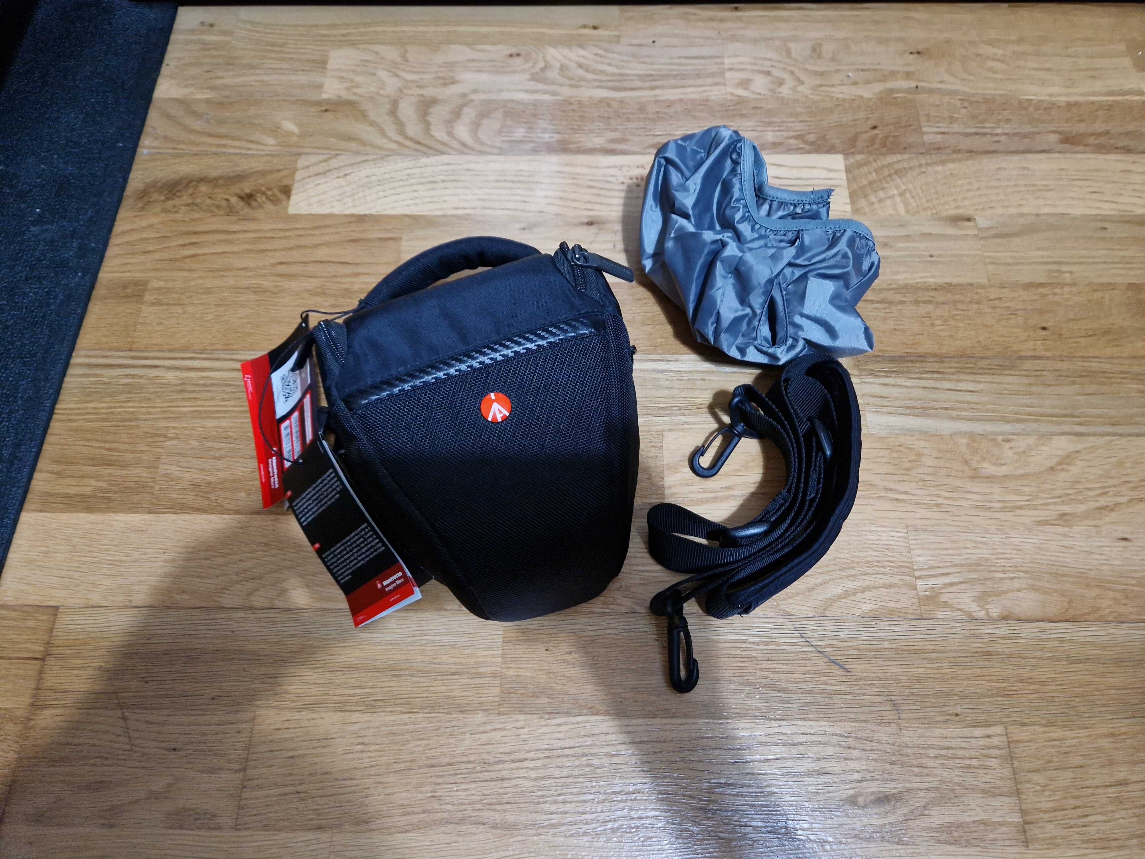 Bolsa máq. fotografica - MANFROTTO nova nova Holster S Preto - NOVO