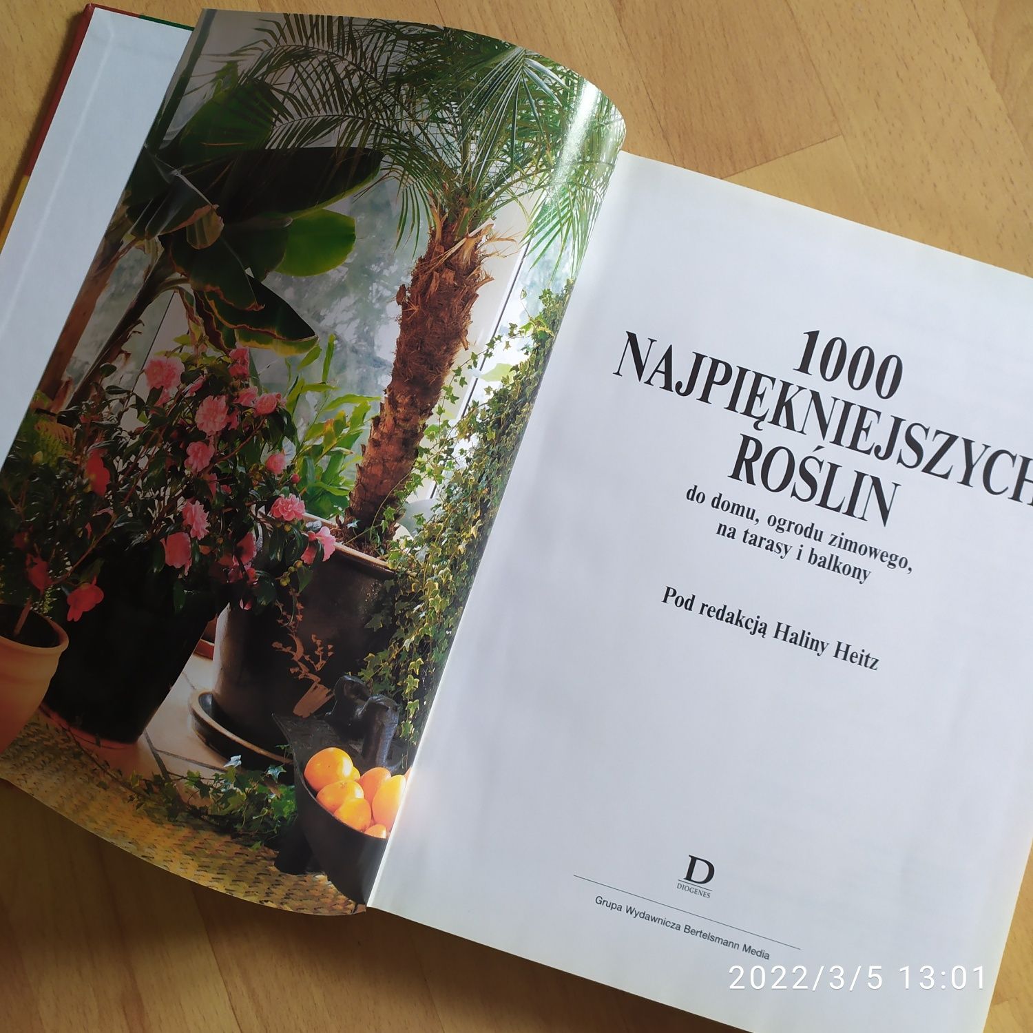 poradnik album książka 1000Najpiękniejszych roślin