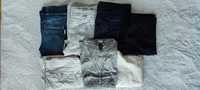 Odzież ciążowa S/M zestaw: spodnie 4 pary, szorty, spódnica, bluzka