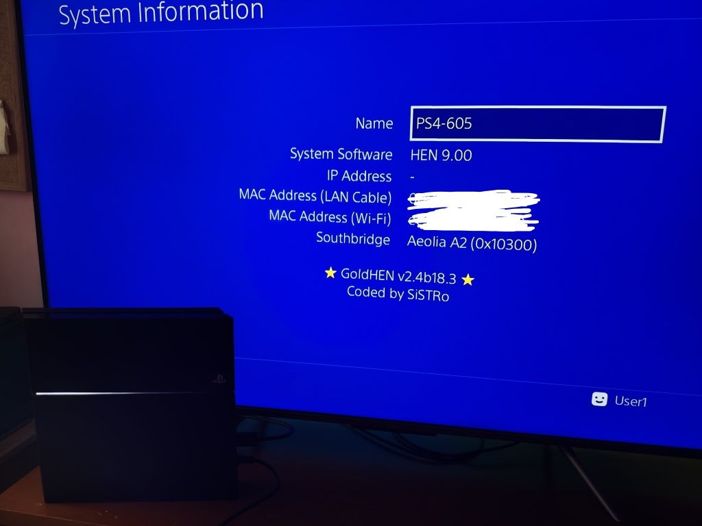 PlayStation 4 software 9.0  *GoldHEN*