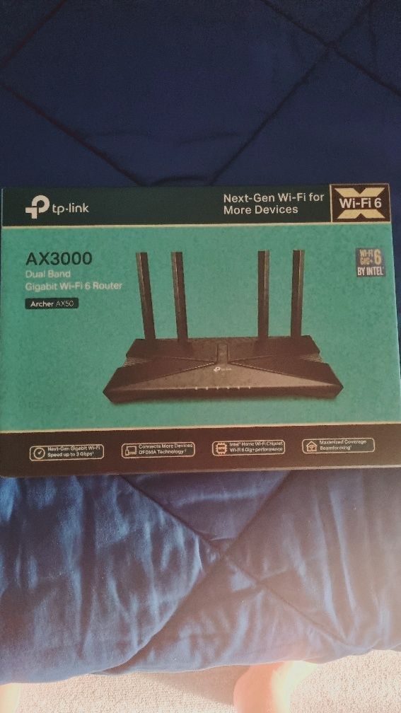 Router TP-LINK Archer AX50 WiFi 6