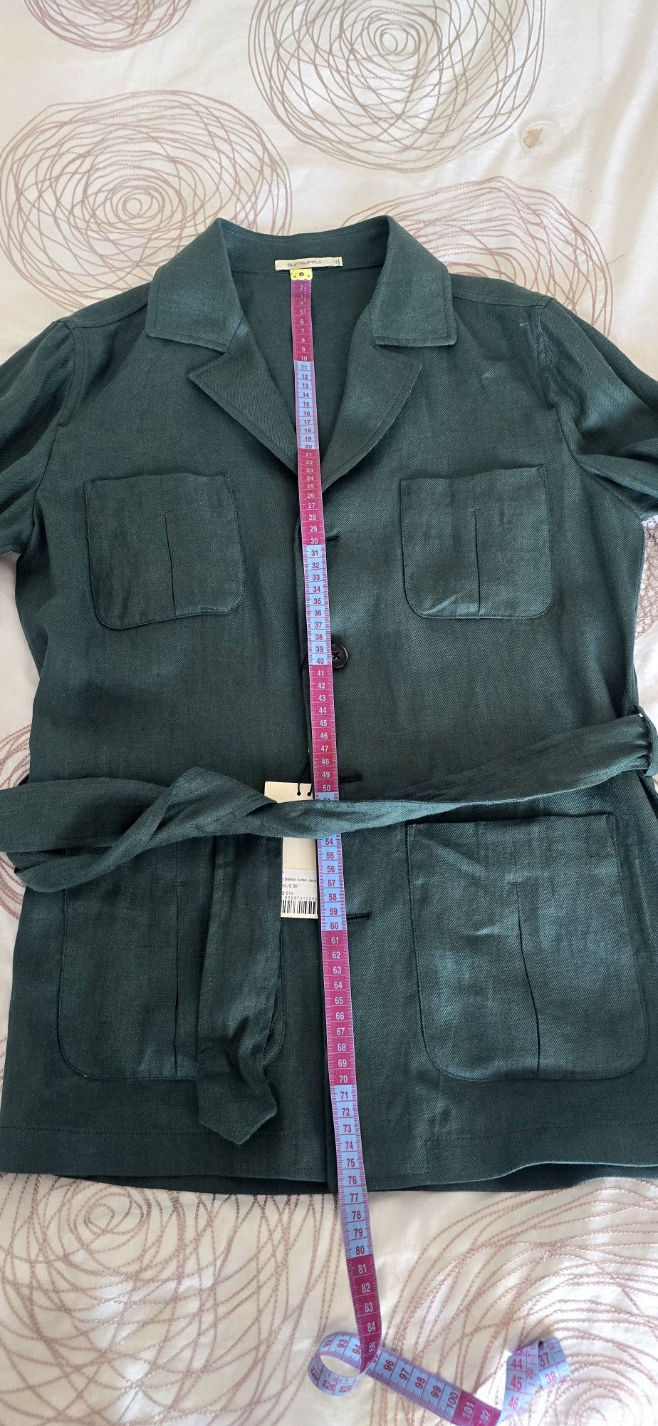 Nowa Kurtka Safari Jacket Suitsupply r. 46 (100%len)