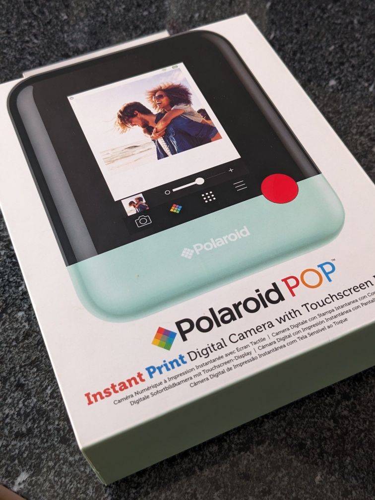 Máquina Fotográfica Polaroid POP - Impressão Instantânea com Ecrã Táti