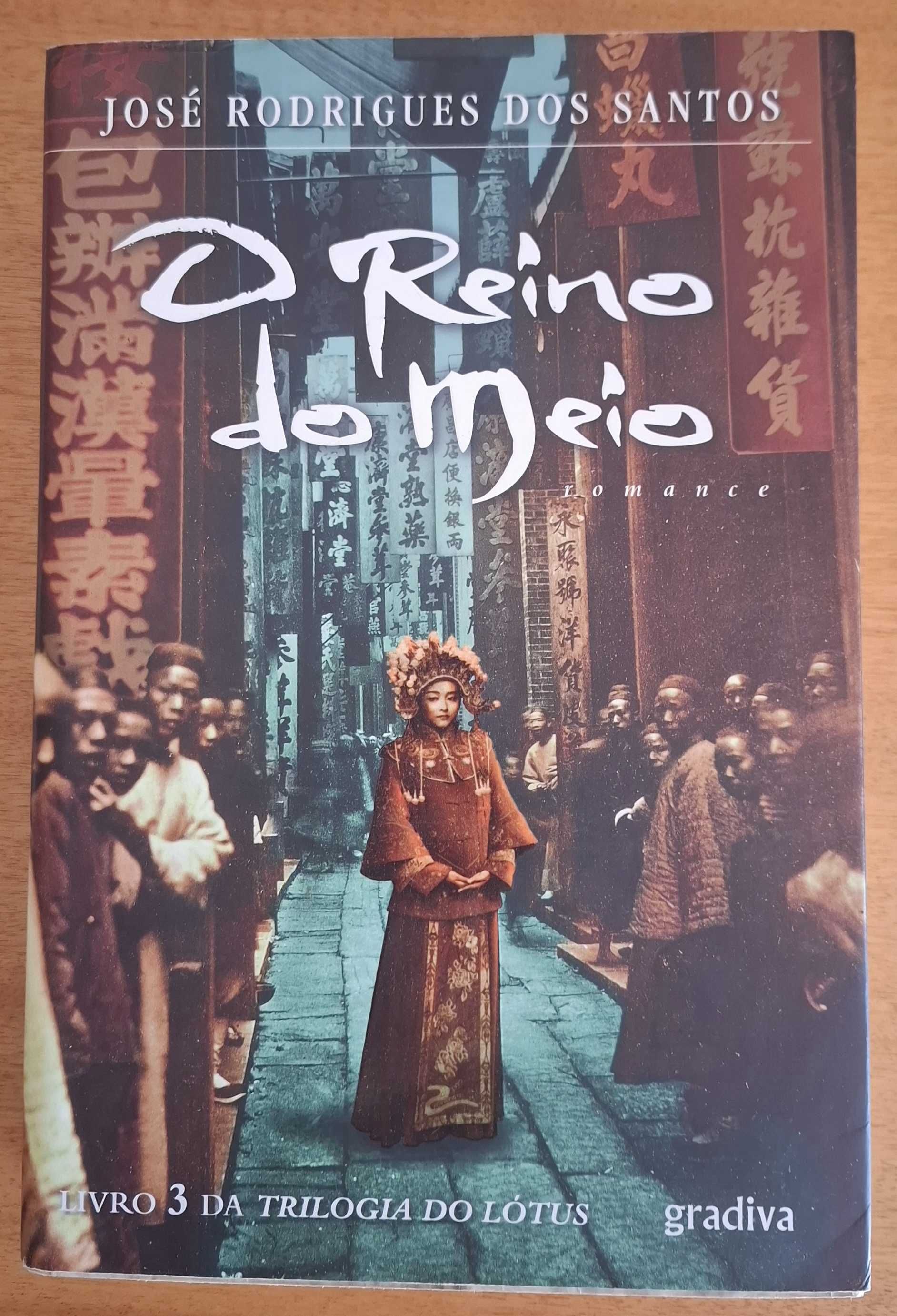 3 livros da "Trilogia do Lotus" - José Rodrigues dos Santos
