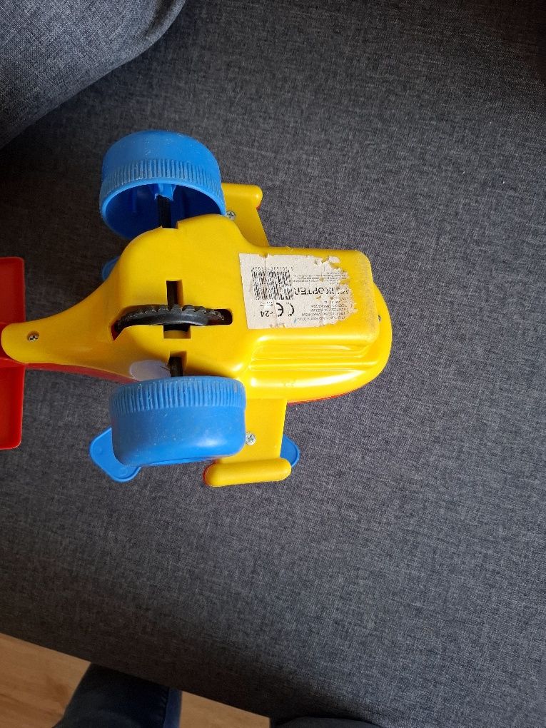 Helikopter jeździk  z uchwytem