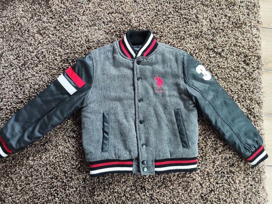 Курточка стеганая U.S.Polo на 7лет рост 122