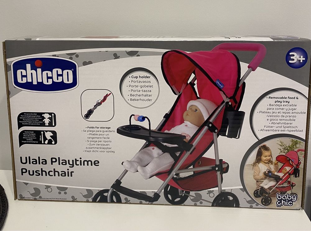 Коляска для ляльок chicco