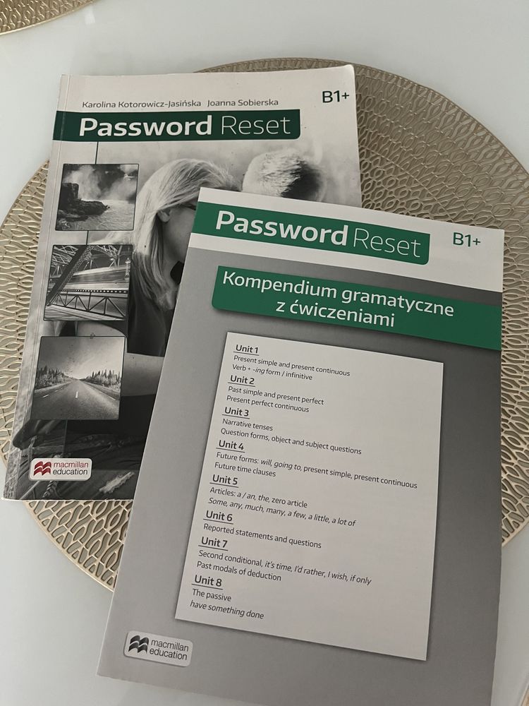 Password Reset B1+ ćwiczenia + kompendium