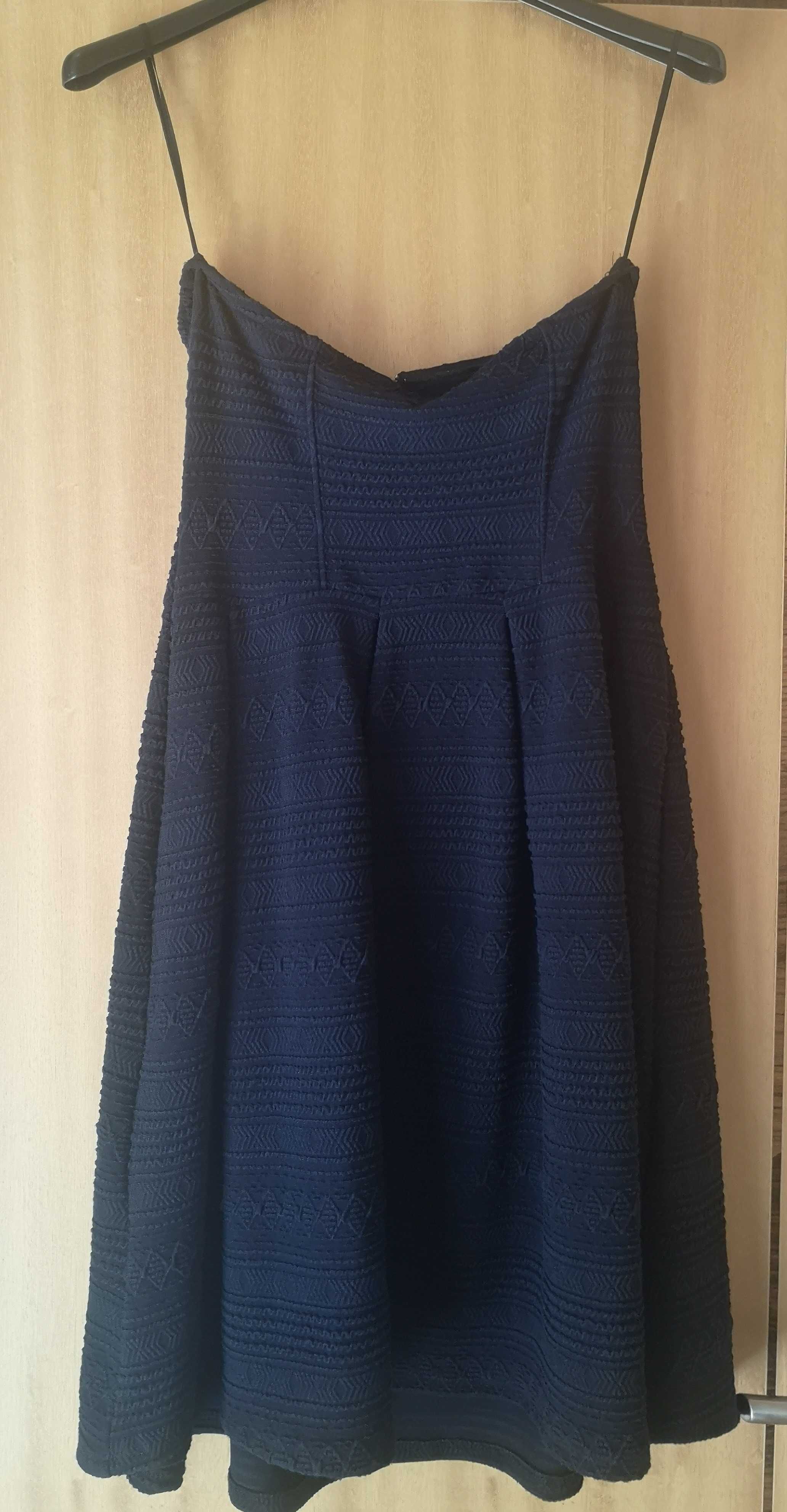 Vestido azul - Tamanho S - Bershka - Novo