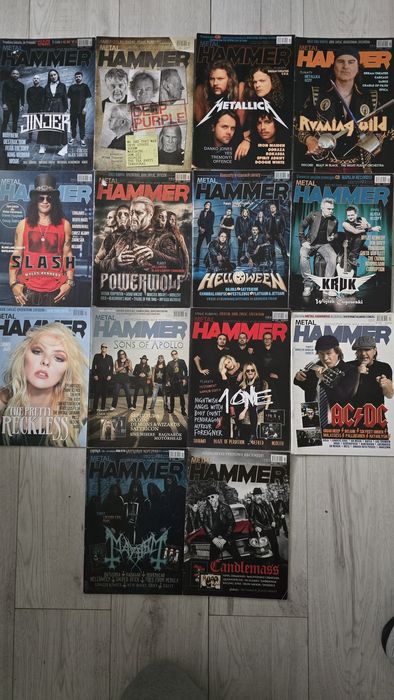 Metal Hammer zestaw czasopism 14 szt.
