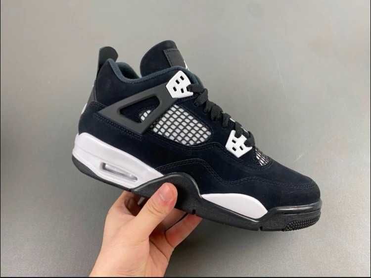 Buty Trampk Jordan 4 Retro White Thunder R.41