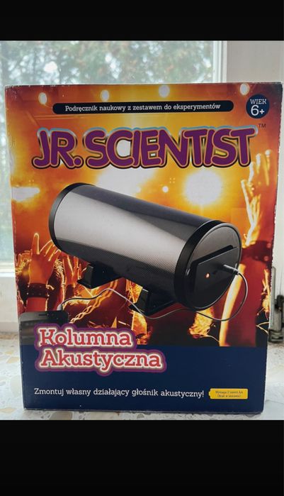 Kolumna Akustyczna Jr. Scientist zestaw naukowy DIY dla dzieci 6+