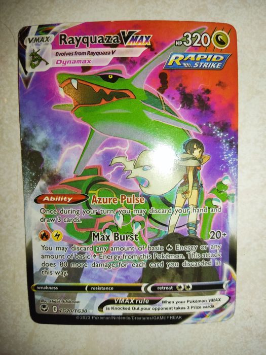 Rayquaza VMAX TG20/TG30 - Silver Tempest