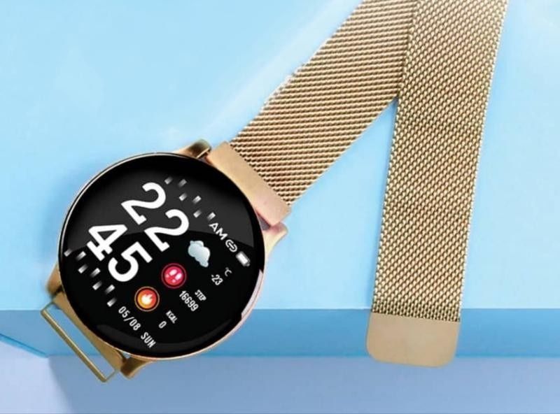 Smartwatch Rose Gold Elegant New