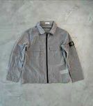 Мужская ветровка/рубашка Stone Island легенька, серая,светоотражающая
