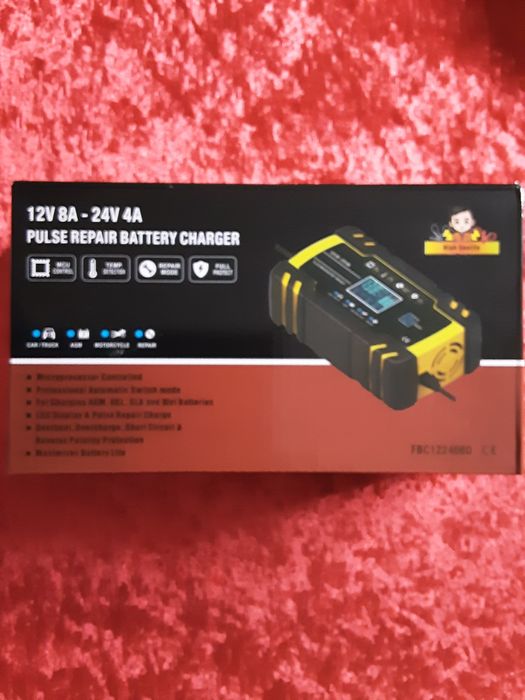 FOXSUR (12V 8A / 24V 4A)  - импульсное зарядное устройство для авто