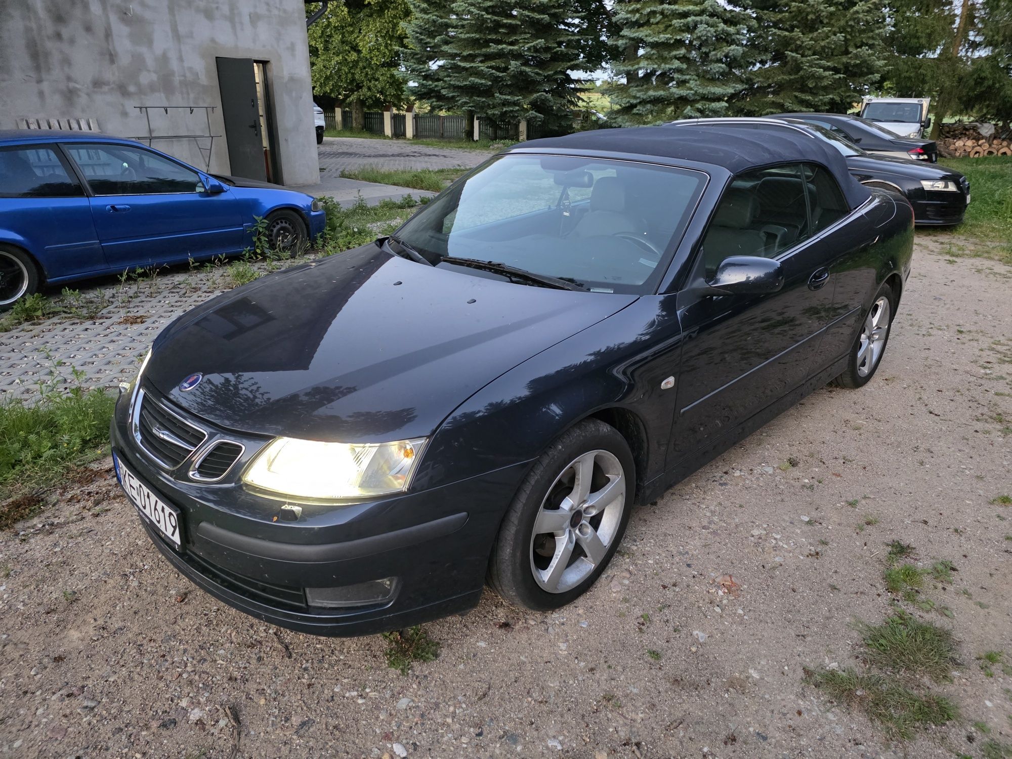 Saab 9-3 1.9 TiD cabrio klima fajny  stan !!