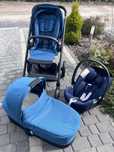 Wózek Cybex Balios S Lux 2w1 + fotelik Cybex Cloud Z i-size+ akcesoria