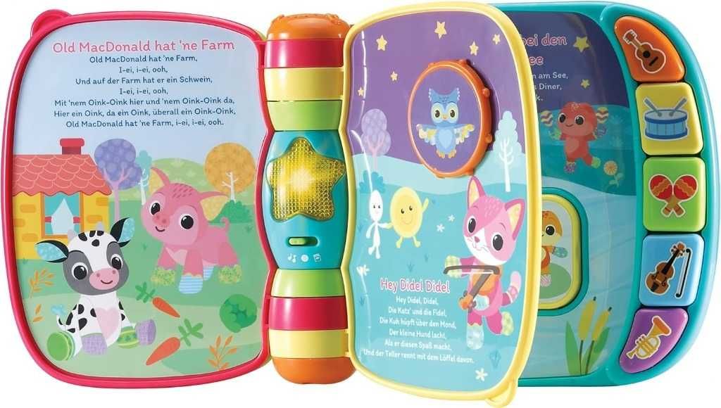 Interaktywny pociąg Abc od Vtech język niemiecki