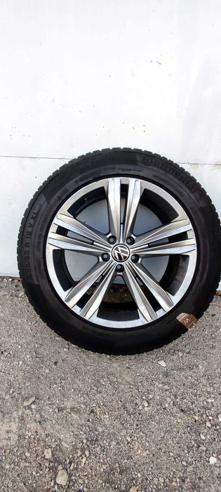 Felgi 19" z oponami zimowymi Continental 255/55 R19