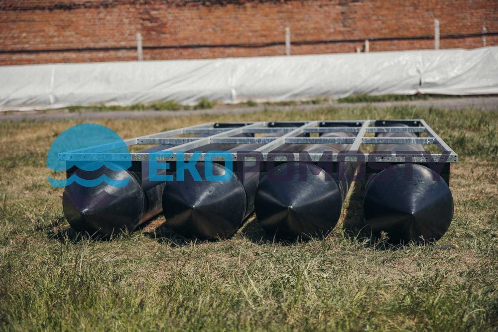 OD RĘKI - Pomost pływający, platforma pływająca, ponton 4x2m - 8mkw
