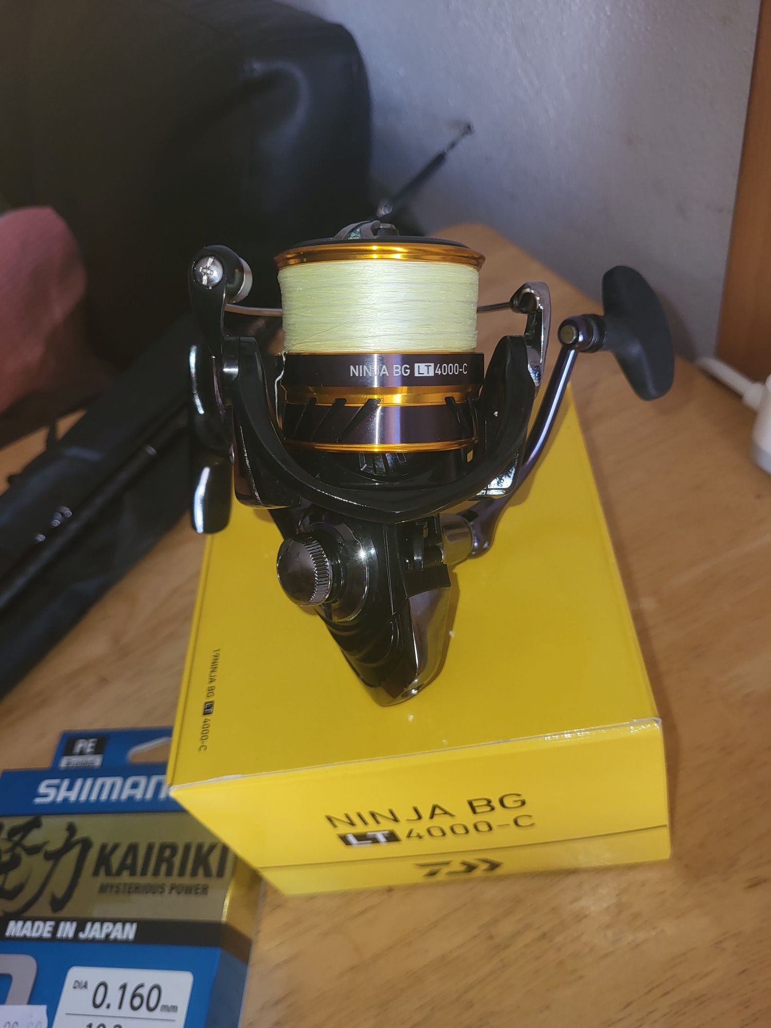 Conjuto pesca spinning