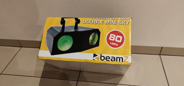 Lampa dyskotekowa Beam Z. Nomia SC LED Double mini SKY