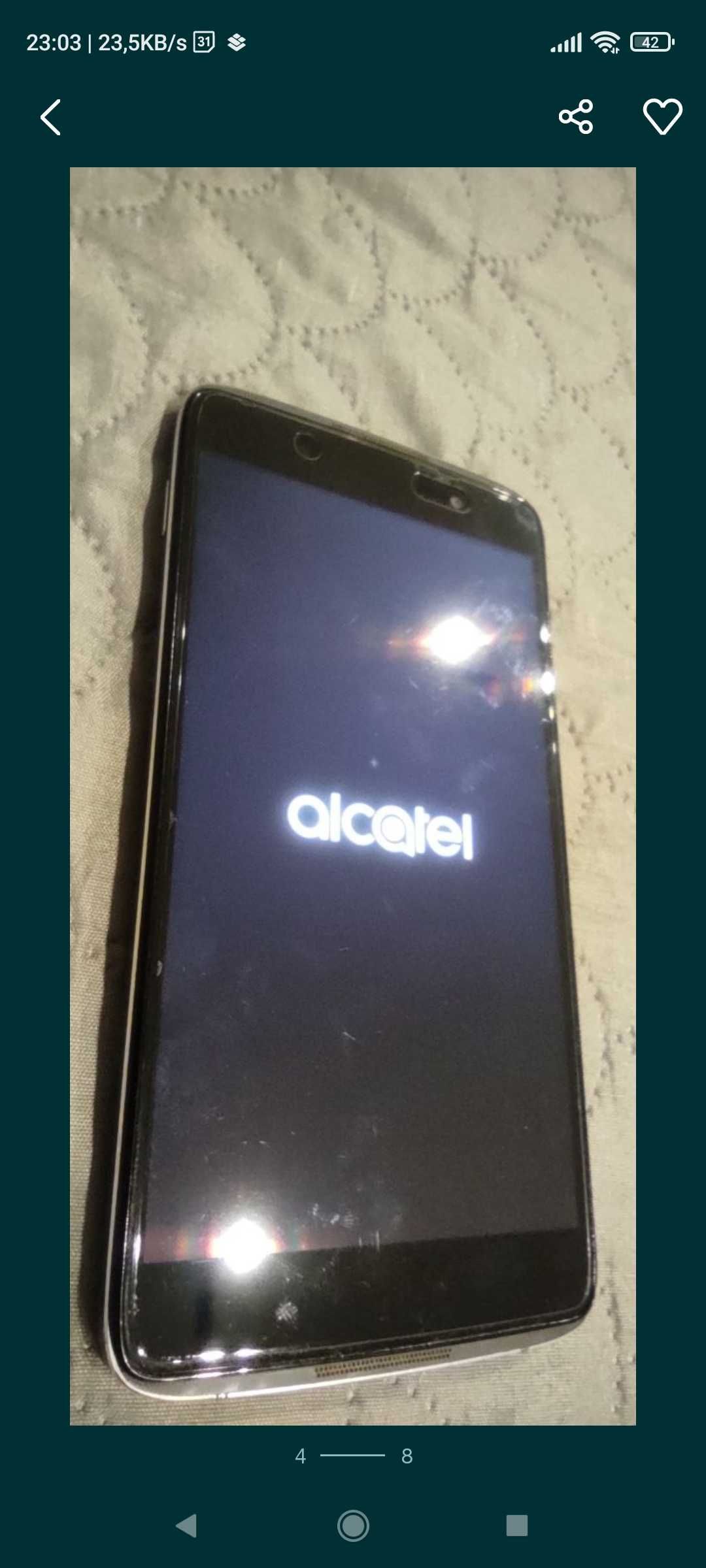 Alcatel Idol 4 + okulary VR komplet smartfon telefon sprawny