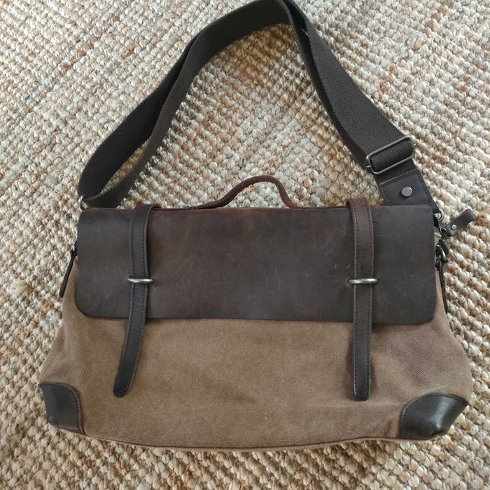 Torba skóra płótno canvas unisex