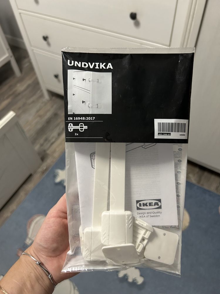 Универсальный замок IKEA Undvika для детской безопасности