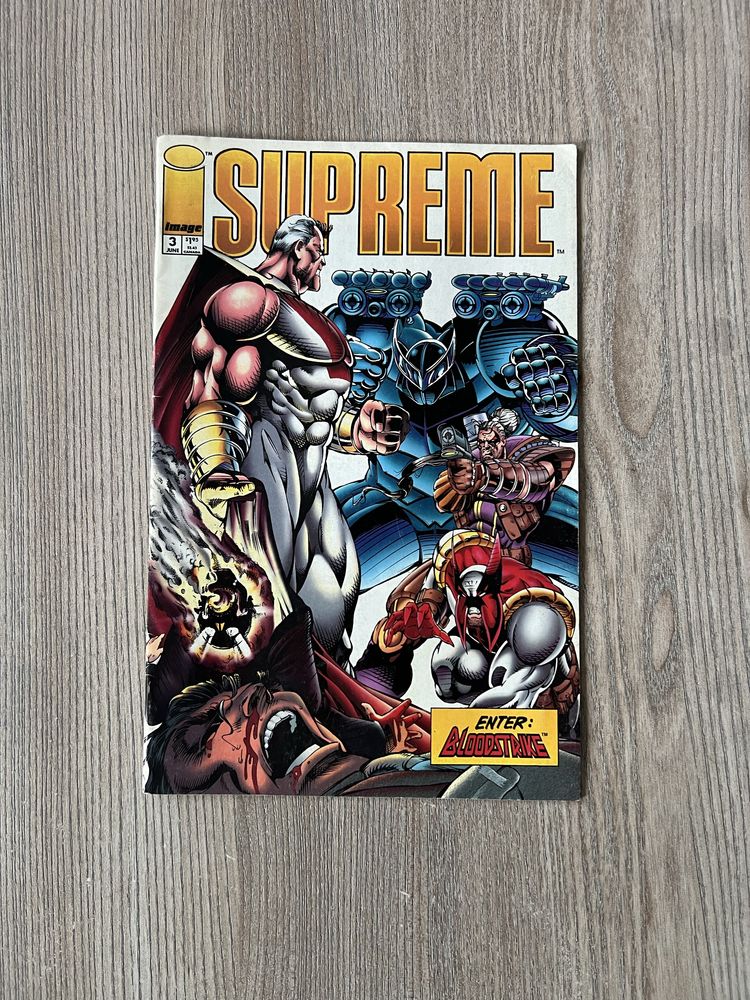 Stare komiksy z lat 90. Cyber Force, Star Trek, Supreme