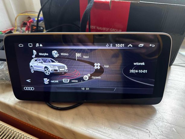 Radio Audi Q5 09-16 RADIO 10 cali ANDROID DAB+ Wifi BT CarPlay Polski