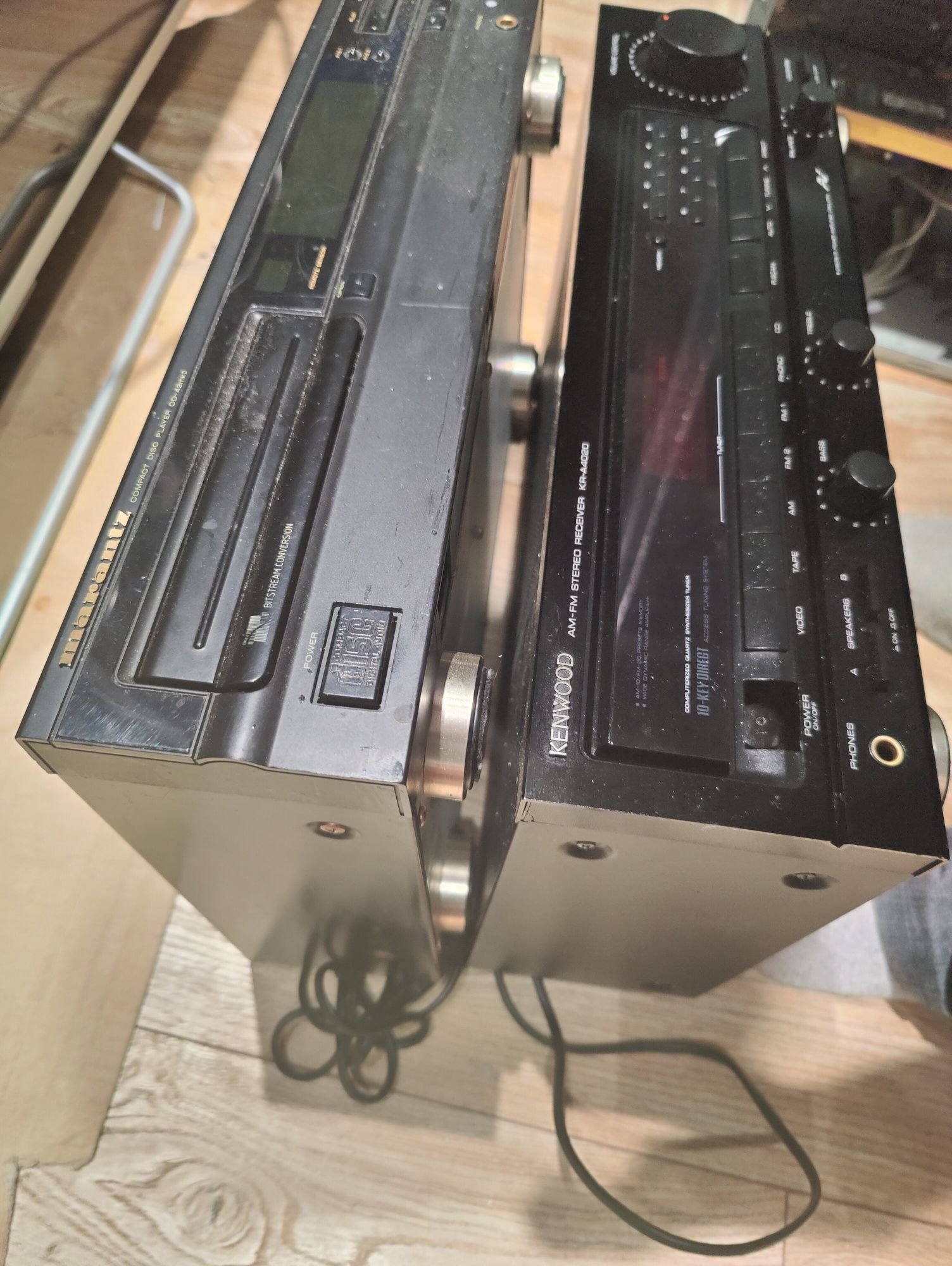 CD Marantz i  Amplituner Kenwood