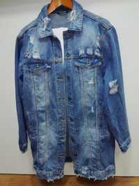 Куртка джинсовая женская оверсайз 48-50 разм Италия